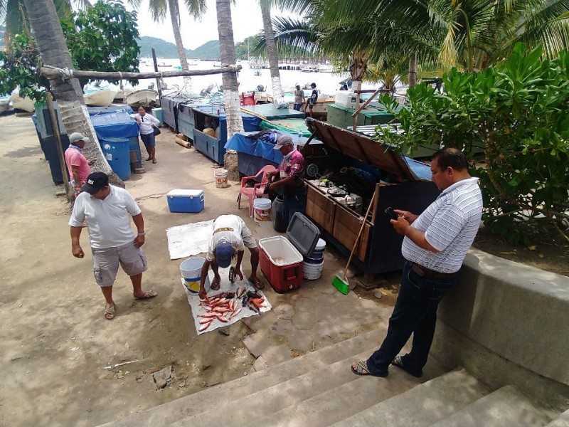 Se produce lo suficiente para el consumo local, aseguran pescadores