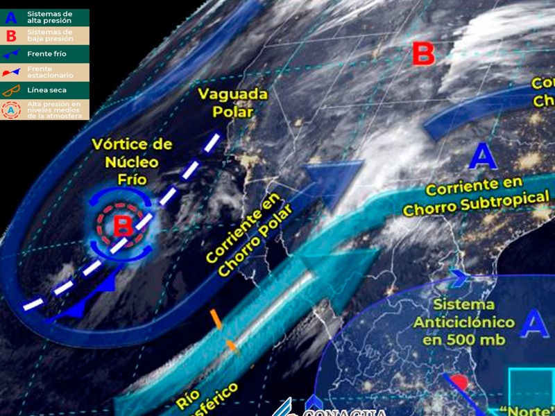 Se pronóstica el ingreso de más frentes fríos