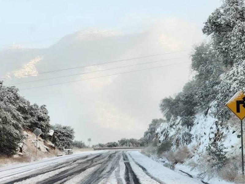 Se pronostica nevada para la sierra de Sonora