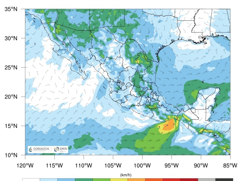 Se pronostican fuertes ráfagas de viento para mañana viernes