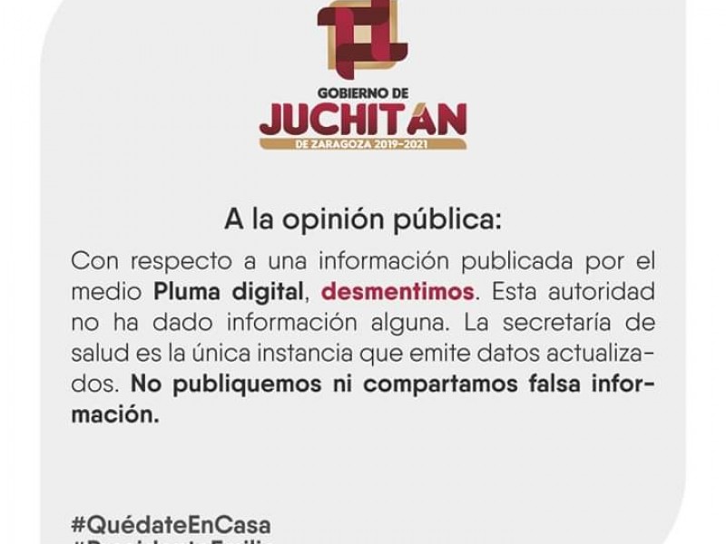 Se pronuncia el Ayuntamiento de Juchitán contra las noticias falsas