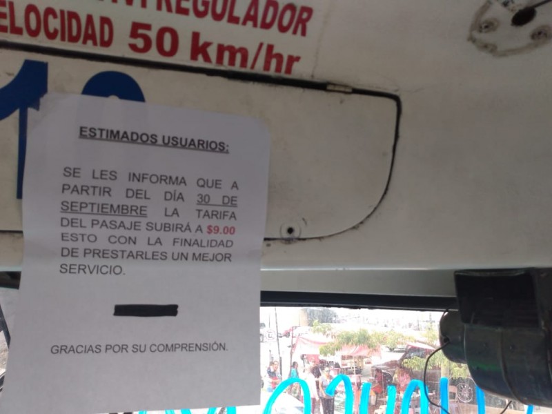 Se quejan por mal servicio de ruta 1A