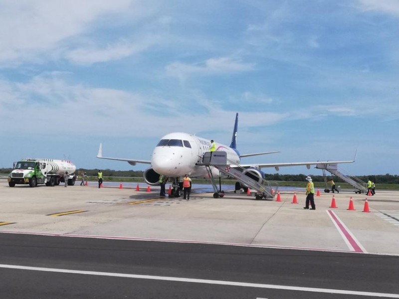 Se reactiva en Ixtapa-Zihuatanejo vuelvo proveniente de CDMX con Aeroméxico
