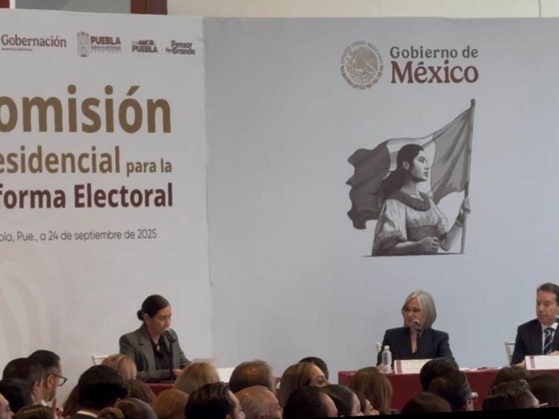 Se realiza audiencia pública para reforma electoral del Claudia Sheinbaum en Puebla