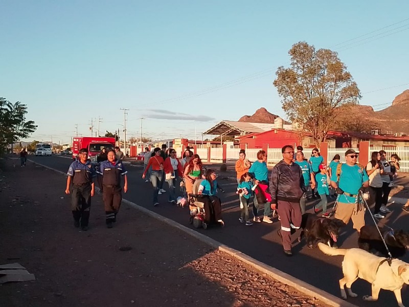 Se realiza con éxito parricaminata y marcha por la inclusión