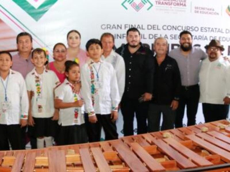 Se realiza en Chiapas primer Concurso Estatal de Marimba 2025