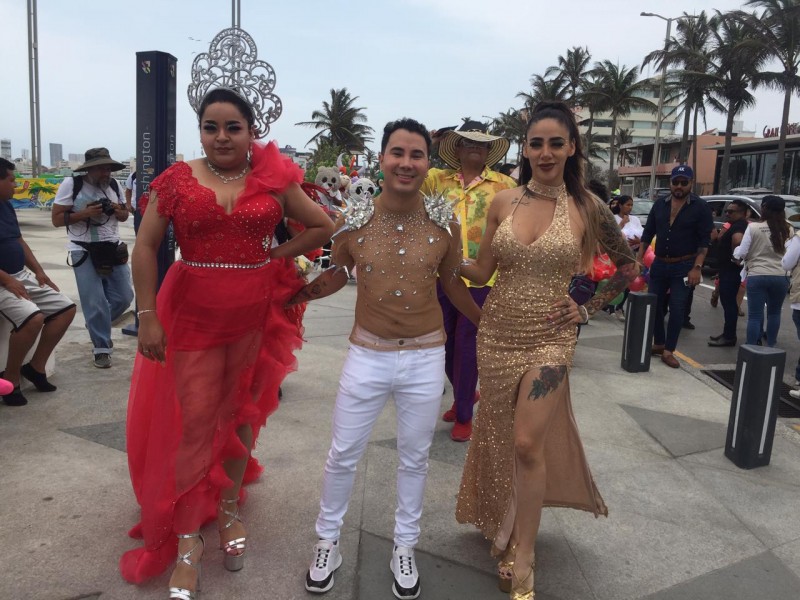 Se realiza rumbata del Carnaval de Veracruz