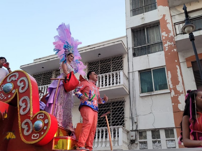 Se realiza segundo papaqui del Carnaval de Veracruz