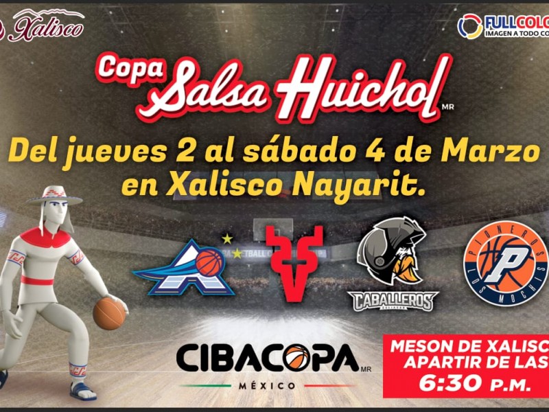 Se realizará primera Copa Salsa Huichol de básquetbol