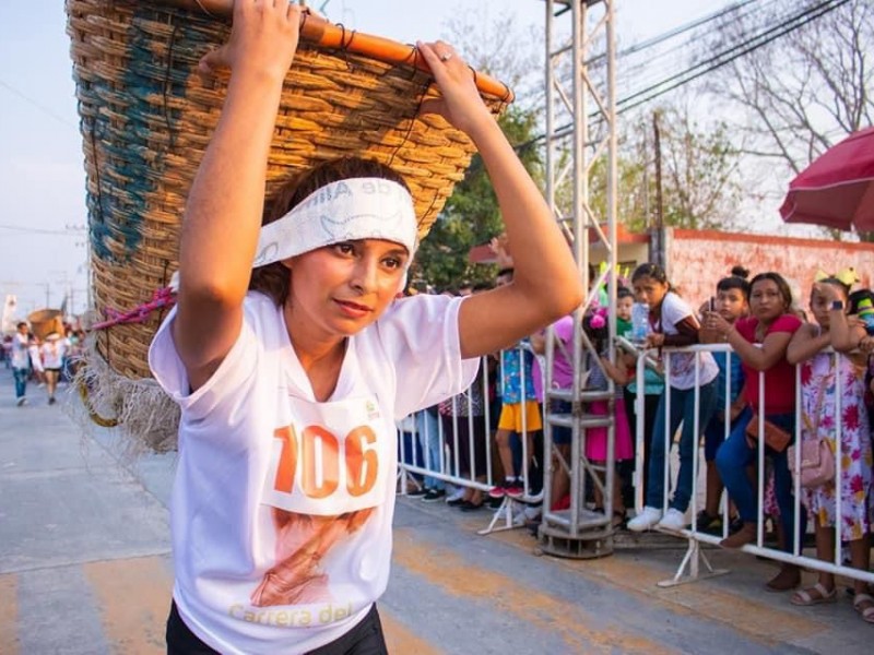 Se realizó carrera del colotero en Álamo