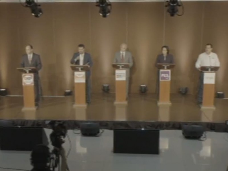 Se realizó el debate entre candidatos a la gubernatura