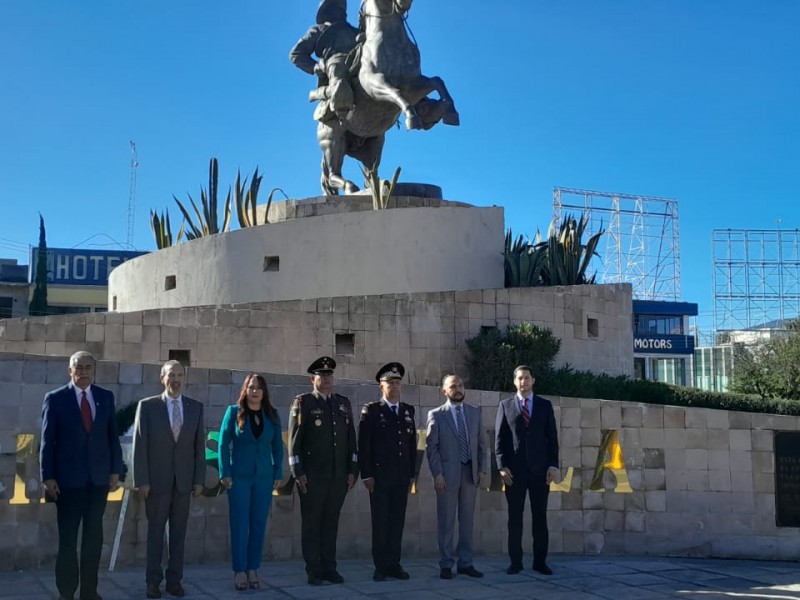 Se realizo evento solemne en honor al General Francisco Villa