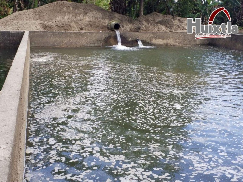 Se reanuda distribución de agua en Huixtla