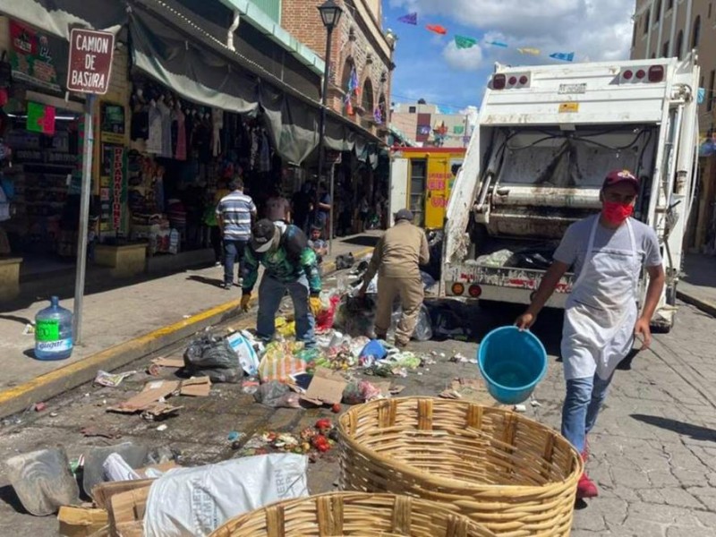 Se reanuda la recolección de residuos sólidos orgánicos en Oaxaca