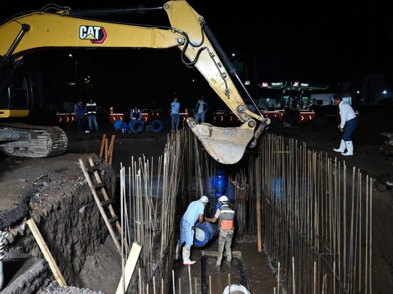 Se reestablece servicio del agua en más de 100 colonias de Colima