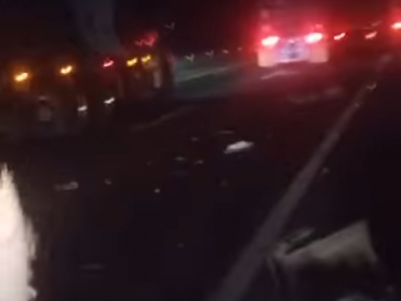 Se registra accidente en autopista Colima-GDL