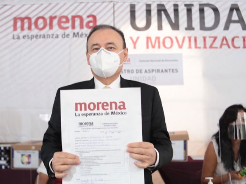 Se registra Alfonso Durazo como aspirante a gubernatura de Sonora