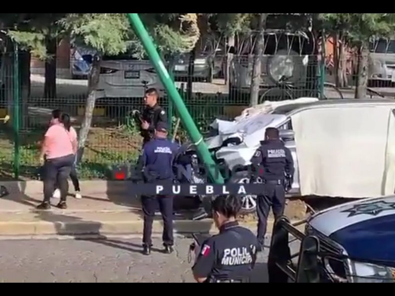 Se registra balacera afuera de colegio Camino Real a Cholula