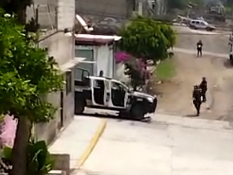 Se registra balacera en Ecatepec, Edomex