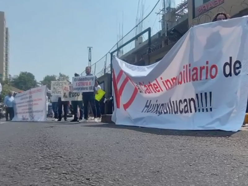 Se registra bloqueo en Interlomas