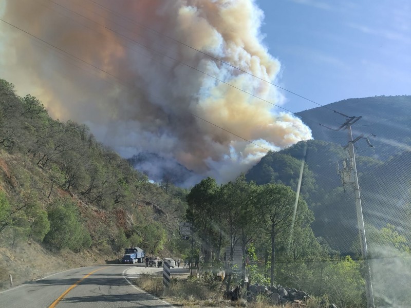 Se registra de nuevo incendio en Cadereyta