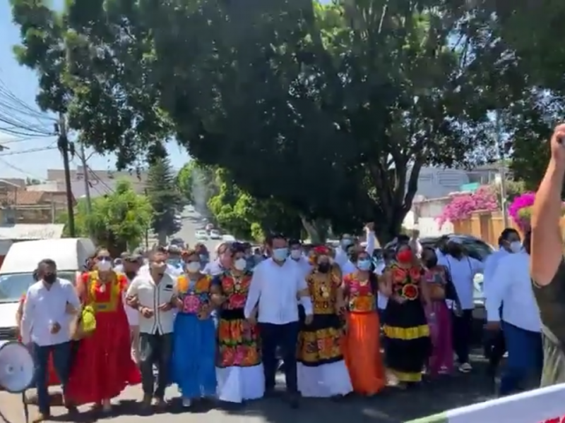 Se registra Emilio Montero como candidato del PT en Juchitán