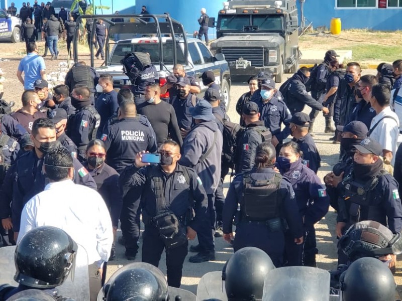 Se registra enfrentamiento entre FSPE y Policías de Silao