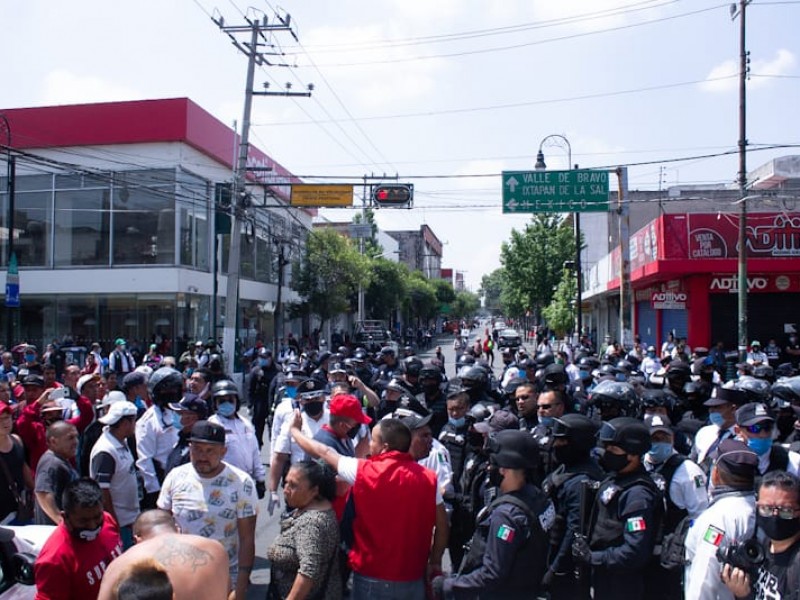 Se registra enfrentamiento por operativos en Toluca