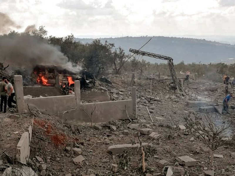 Se registra explosión en bodega de armas en el Líbano