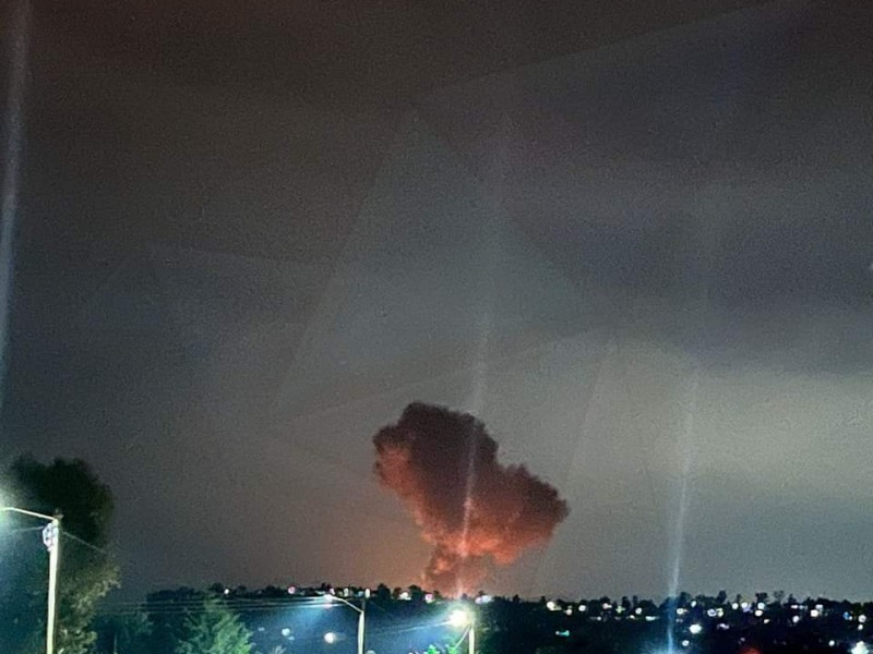Se registra explosión en ducto de Pemex en Acambay