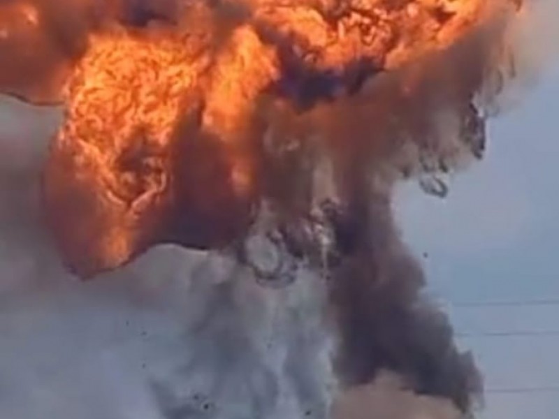 Se registra explosión en ducto de PEMEX en Polotitlán