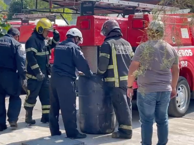 Se registra explosión en instalaciones de Bomberos en Nezahualcóyotl