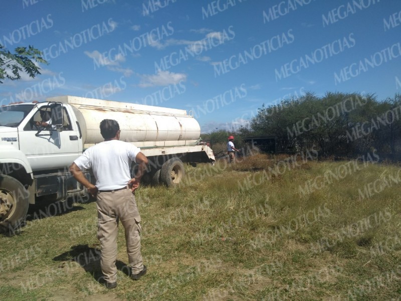 Se registra fuerte incendio en Tehuantepec