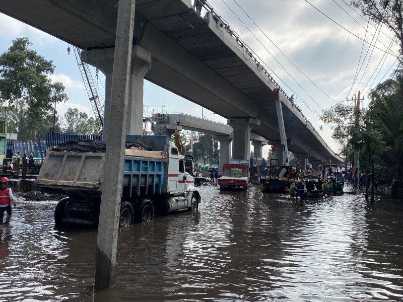 Se registra fuga de agua en Periférico