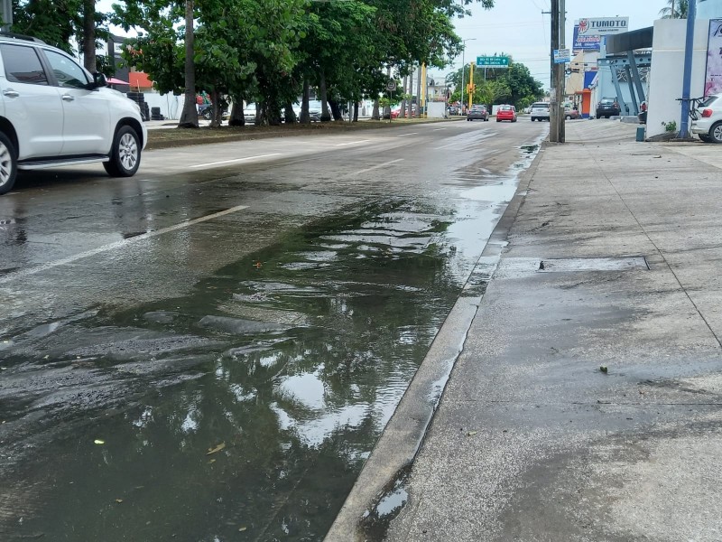 Se registra fuga de aguas negras en Urano