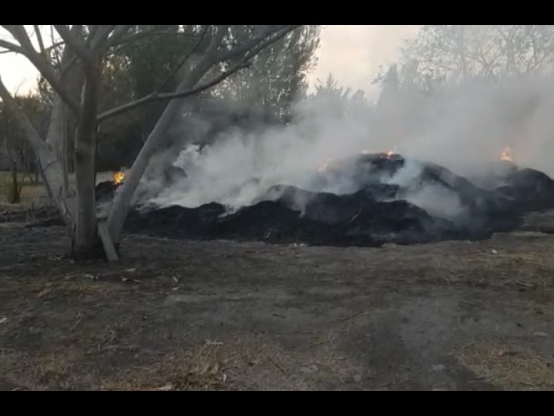 Se registra incendio al interior del Ecoparque