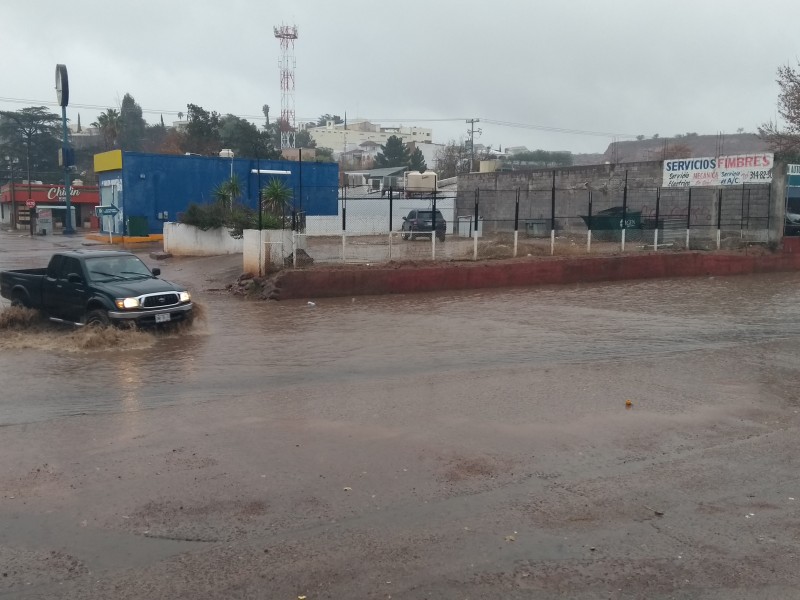 Se registra lluvia en la frontera