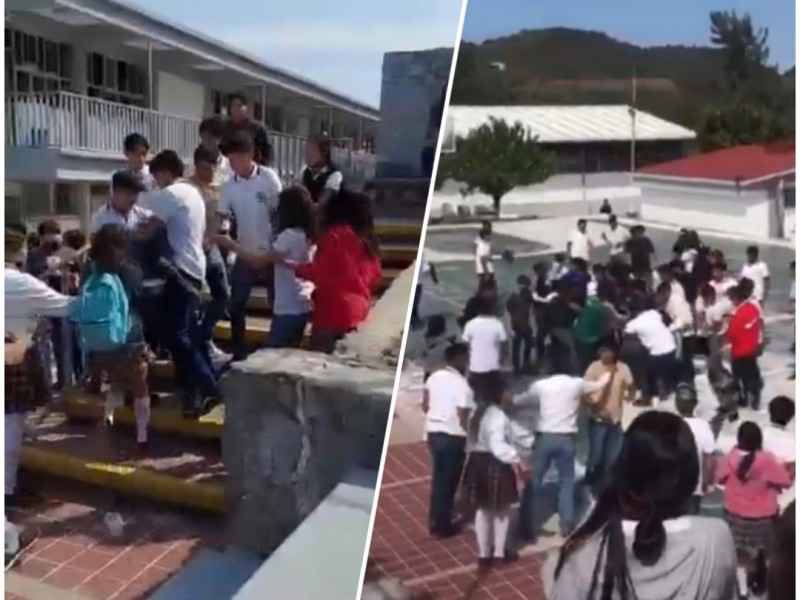 Se registra pelea entre estudiantes del CONALEP de Tepic
