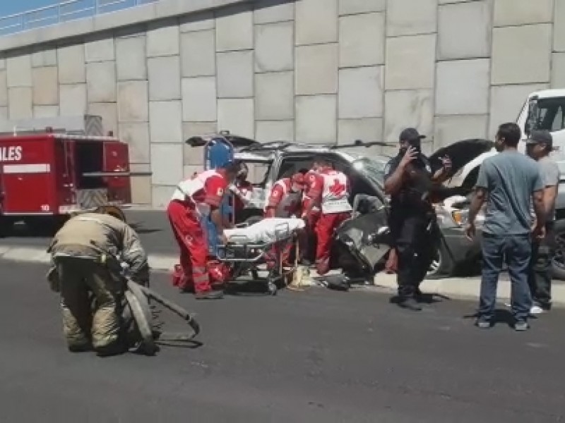 Se registra segundo accidente en carretera