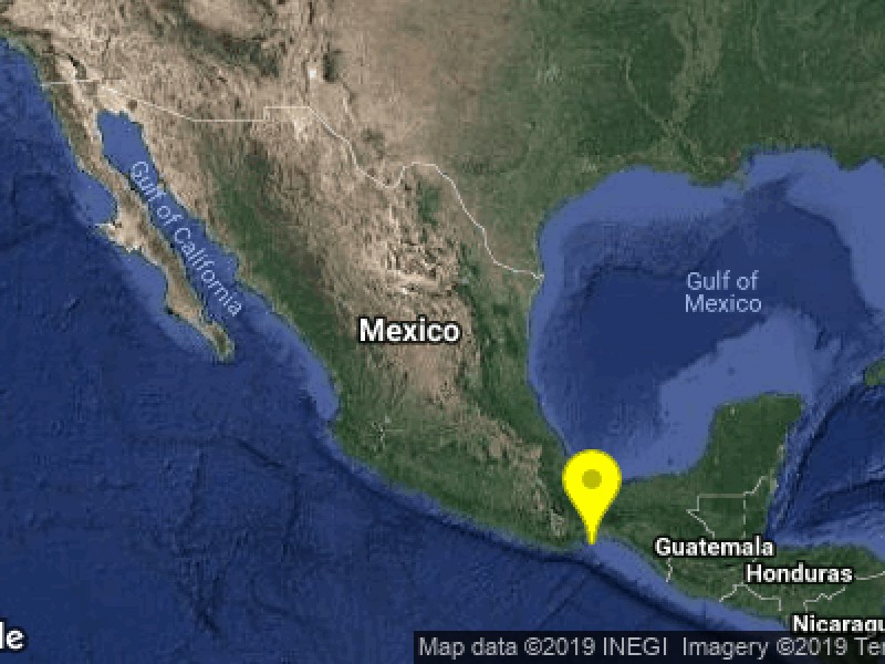 Se registra sismo de 4.1 grados en SC