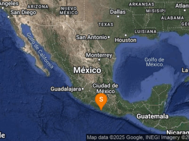 Se registra sismo de 4.2 con epicentro en Acapulco, Gro