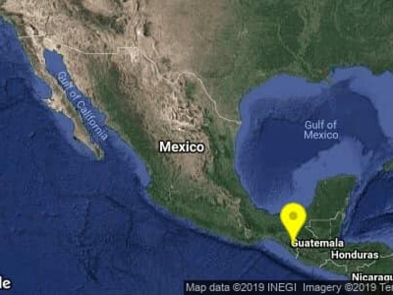 Se registra sismo de 5 grados en Chiapas