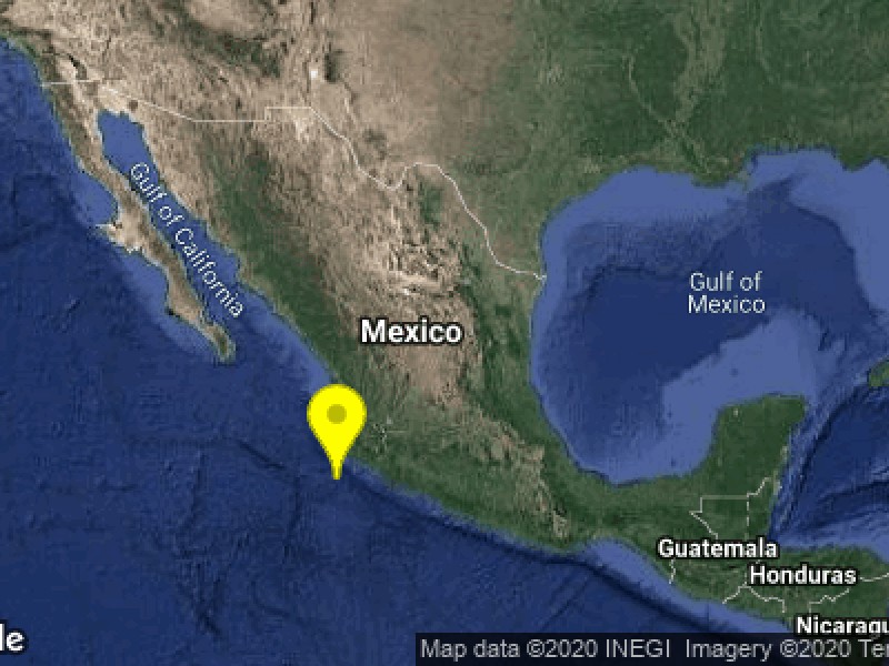 Se registra sismo en Cihuatlán sin afectaciones