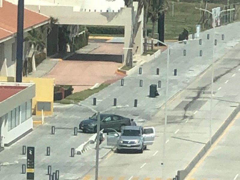 Se registra tiroteo en zona hotelera de Boca del Río