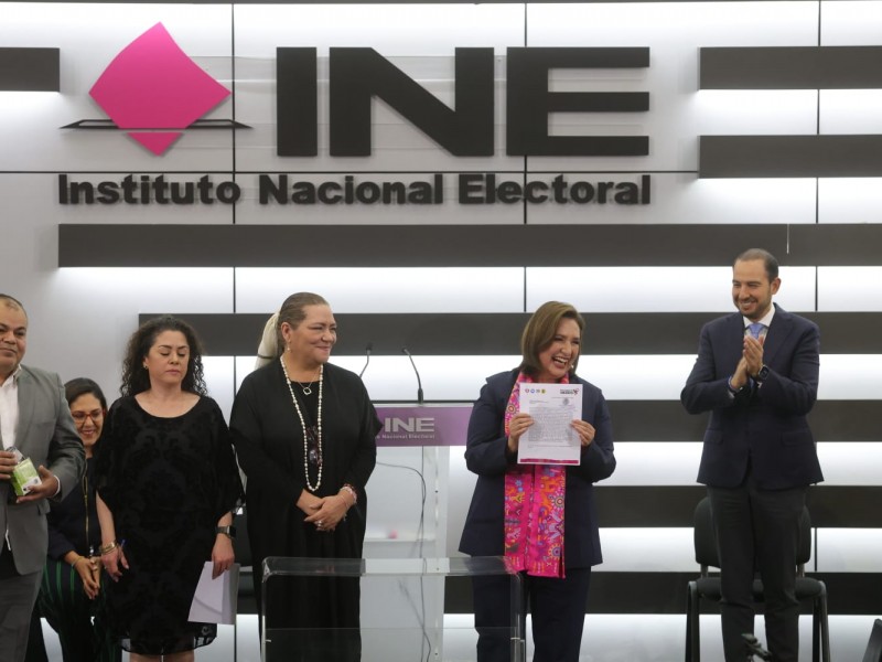 Se registra Xóchitl Gálvez como candidata; buscará presidencia de México
