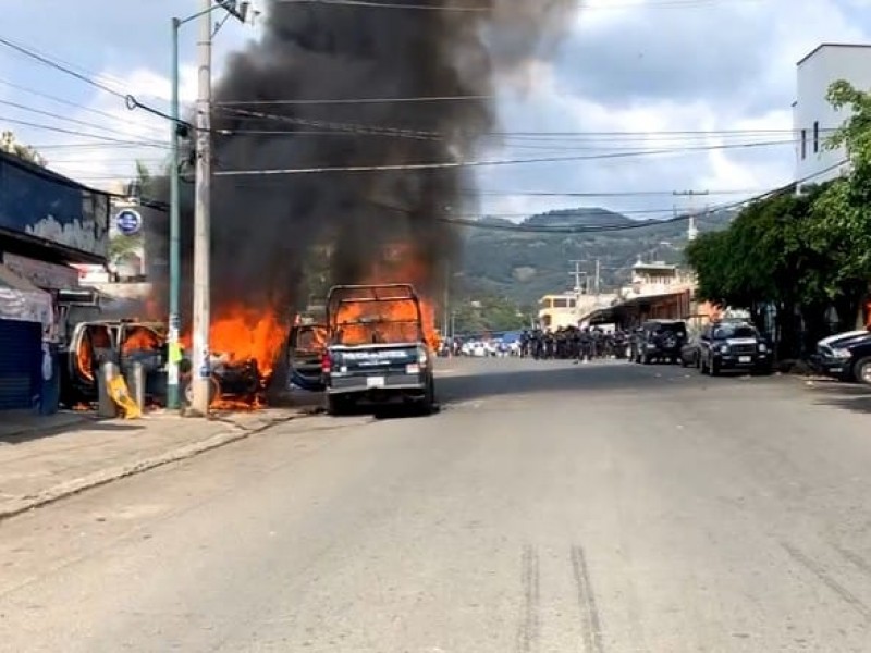 Se registran disturbios en el sur del Estado de México