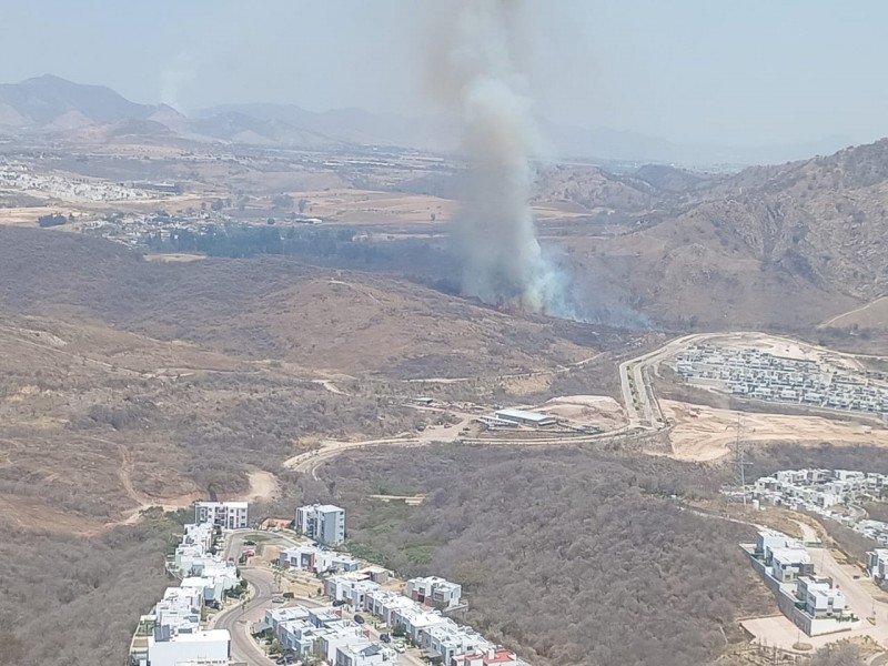 Se registran dos incendios en zonas forestales de Zapopan