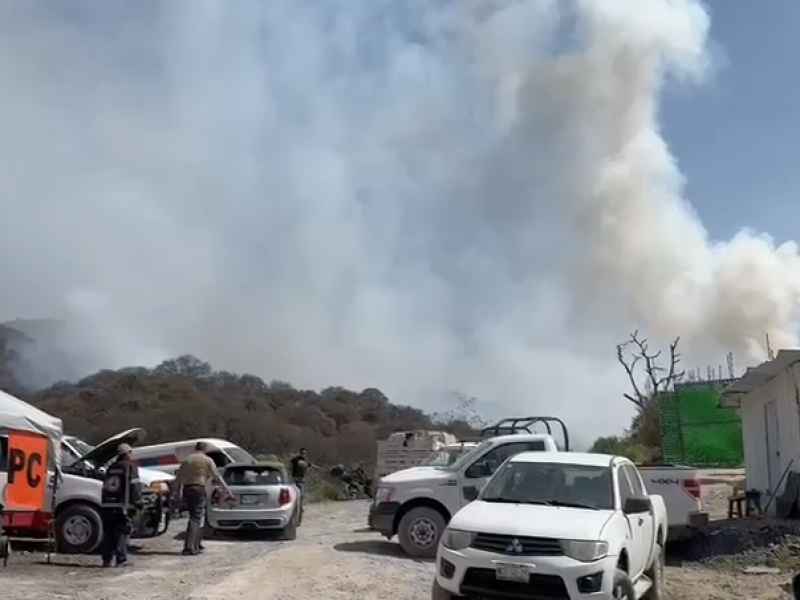 Se registran incendios en Atizapán de Zaragoza