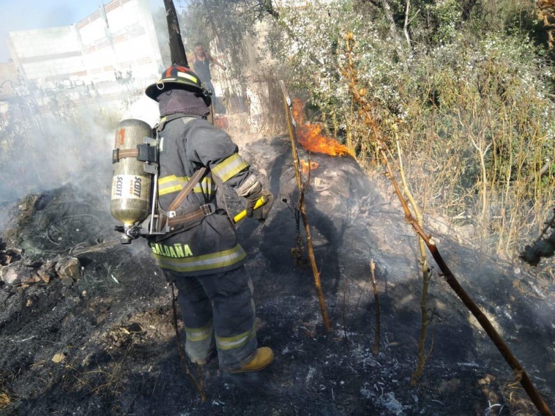 Se registran seis incendios en 24 horas en Puebla Capital