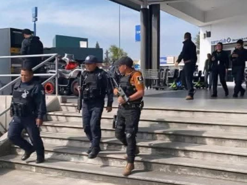 Se registro asalto violento en Sams de Plaza San Diego